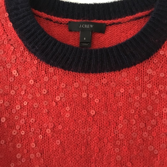 J. Crew Scattered Sequins Sweater - Picture 5 of 6